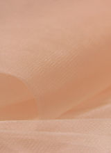 ТНС073 - Фатин средней жесткости "Светлый желто- розовый"